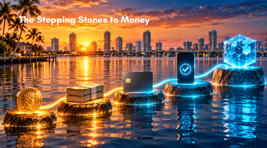 The stepping stones of money — a path from traditional finance to digital opportunity